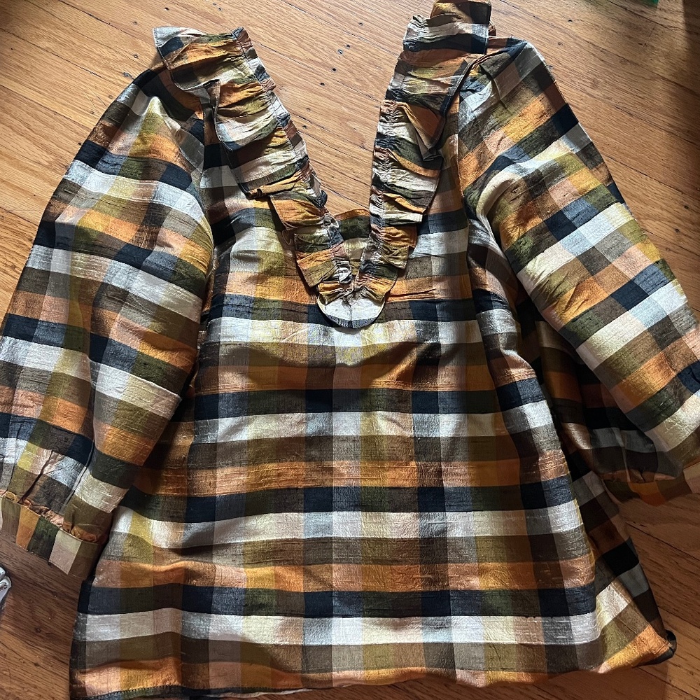 Sezane silk shirt